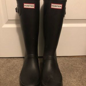 Hunter rain boots
